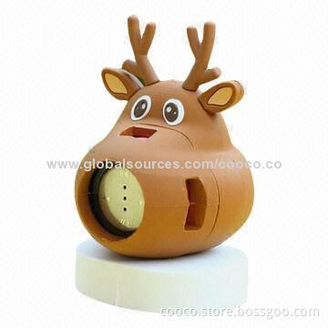 Stereo Mini Speaker with LED Display, Customized Colors and Logos Welcomed